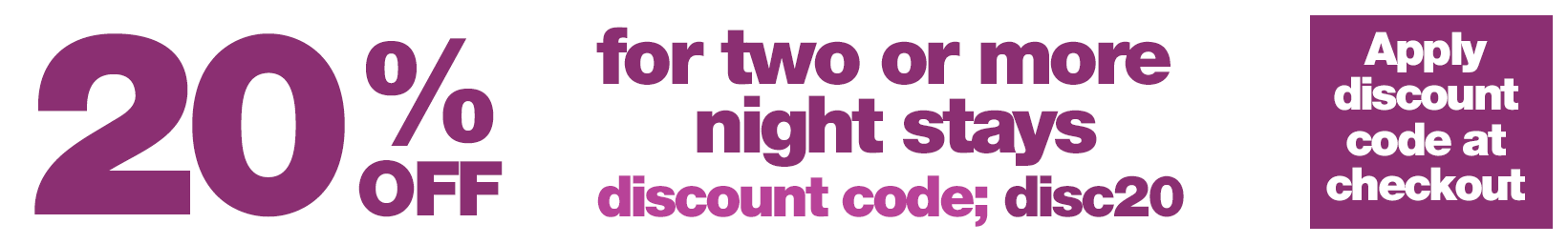 Glamping discount code Kent
